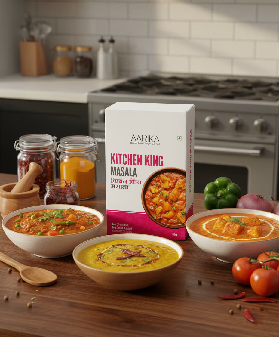 Flavorful kitchen king masala for sabji and curry Best kitchen king masala spice mix for Indian cooking