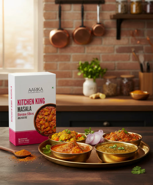 Natural organic kitchen king masala spice blend Buy kitchen king masala powder online for homemade recipes