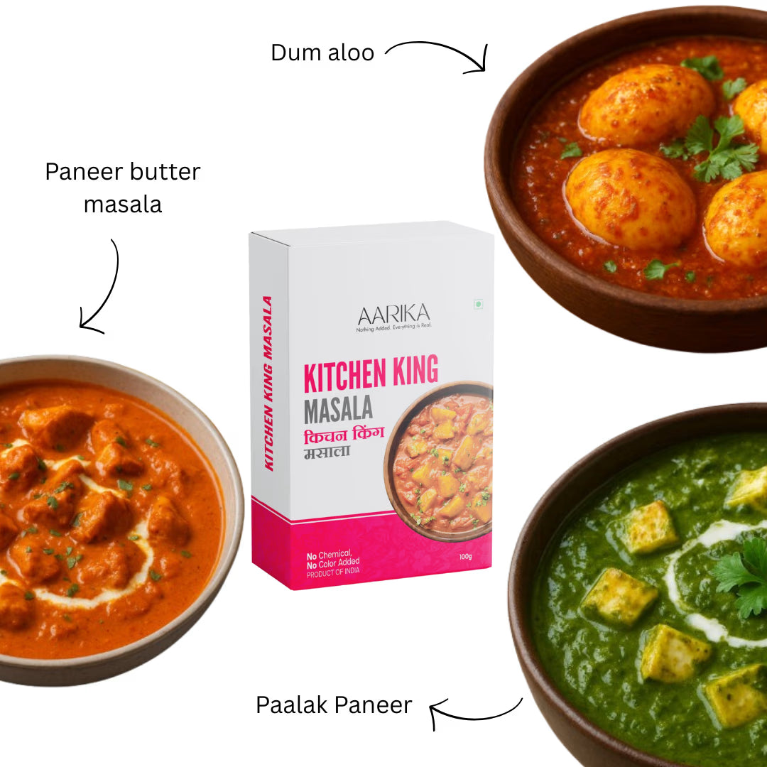 Natural organic kitchen king masala spice blend Natural organic kitchen king masala spice blend